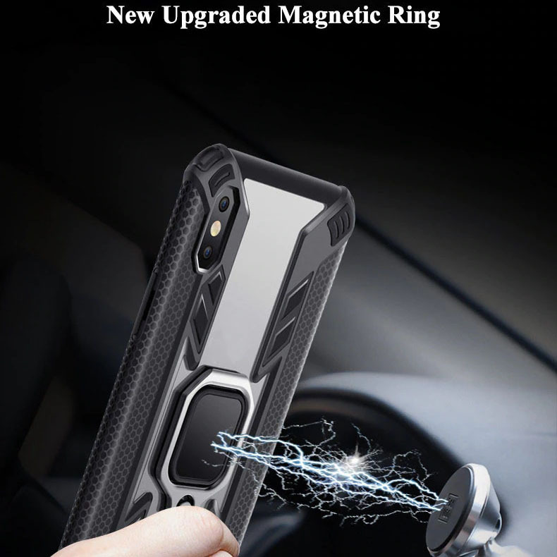 

Чехол противоударный для Samsung Galaxy A30S / A50S / A50, Defense Ring Holder, черный, Samsung Galaxy A30S / A50S / A50