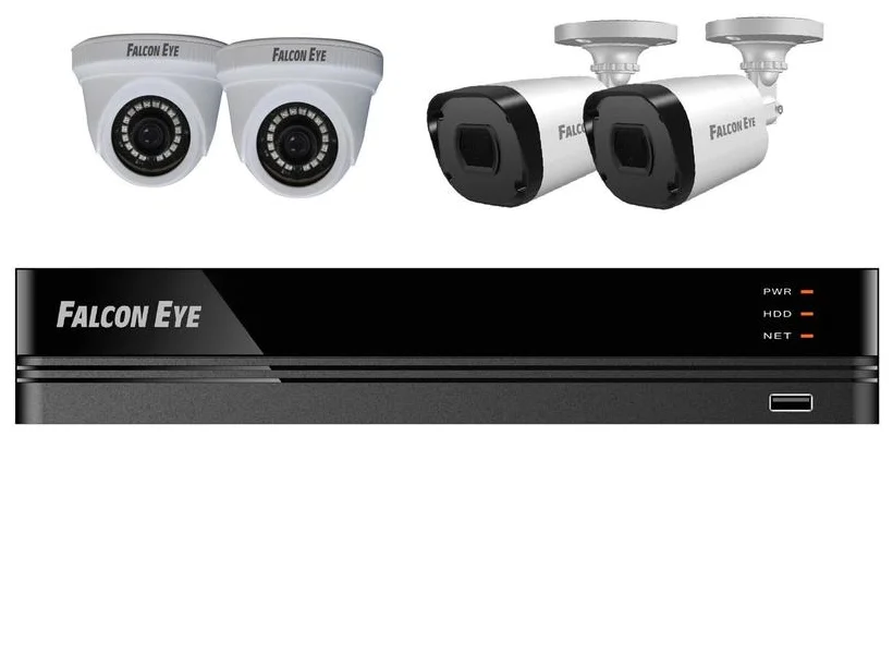 

Комплект видеонаблюдения Falcon Eye FE-104MHD Офис Smart