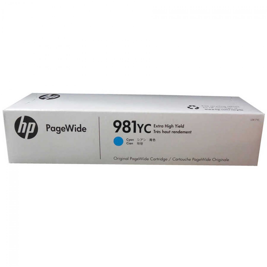 

Оригинальный картридж HP L0R17YC №981YC Blue 16 000стр, Голубой, L0R17YC