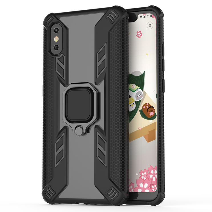 

Чехол противоударный для iPhone XR 6.1", Defense Ring Holder, черный, Apple iPhone XR