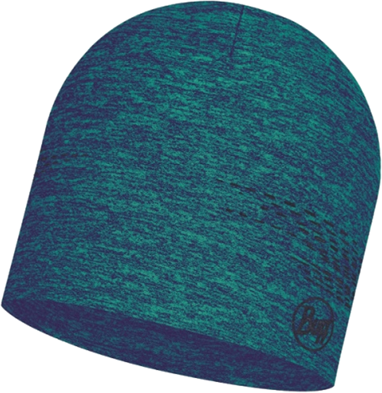 Шапка бини унисекс Buff Dryflx Hat зеленый, синий , One Size