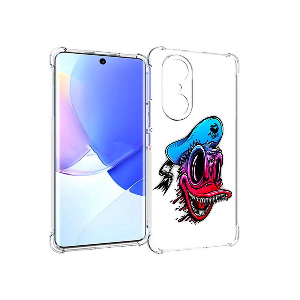 Чехол MyPads Tocco для Honor 60 Pro Дональд