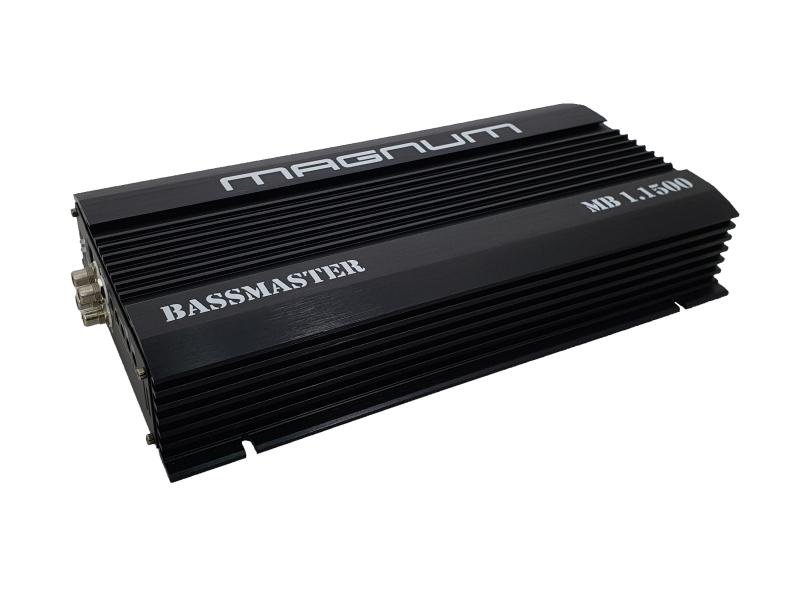 Усилитель автомобильный Magnum 1 канал 1500w  BASSMASTER MB 1.1500