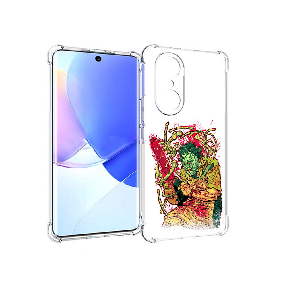 

Чехол MyPads Tocco для Honor 60 Pro яркий мясник, Прозрачный, Tocco