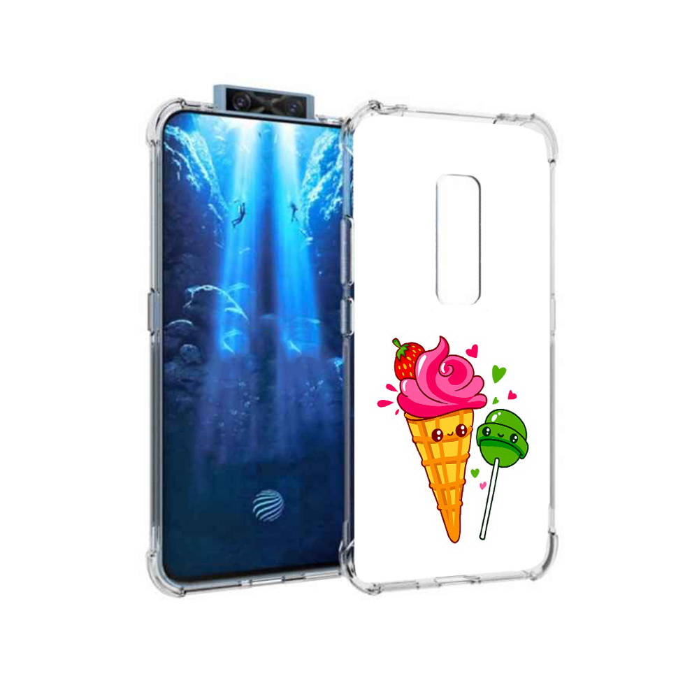 

Чехол MyPads Tocco для Vivo V17 Pro Вкусняшки (PT226965.387.45), Прозрачный, Tocco