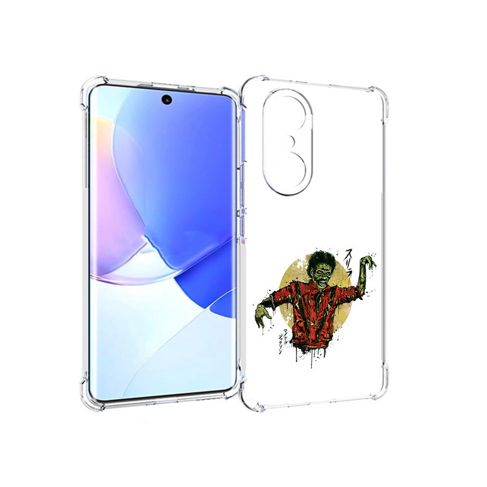 

Чехол MyPads Tocco для Honor 60 Pro Зомби, Прозрачный, Tocco
