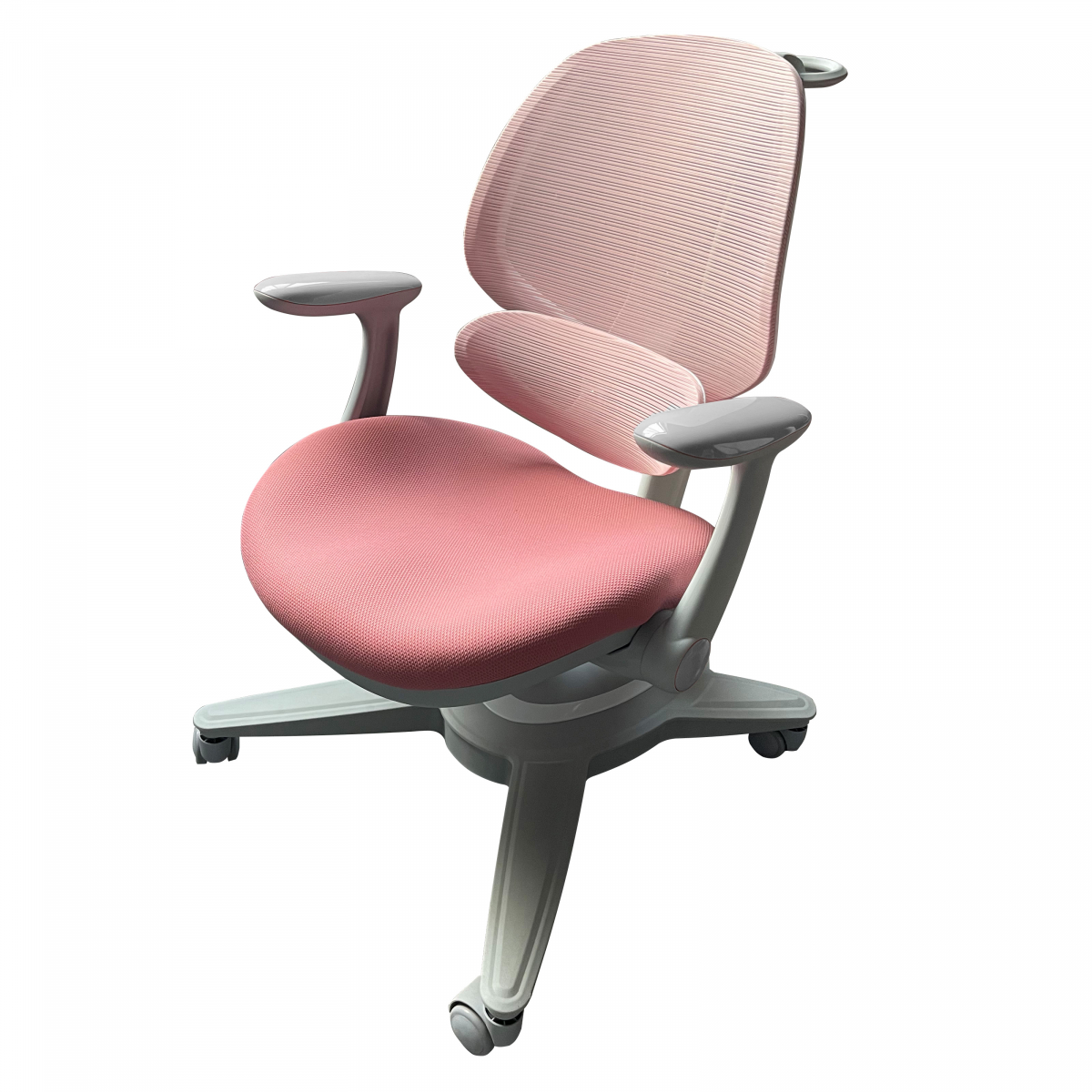 фото Детское кресло anatomica funken с подлокотниками, розовый