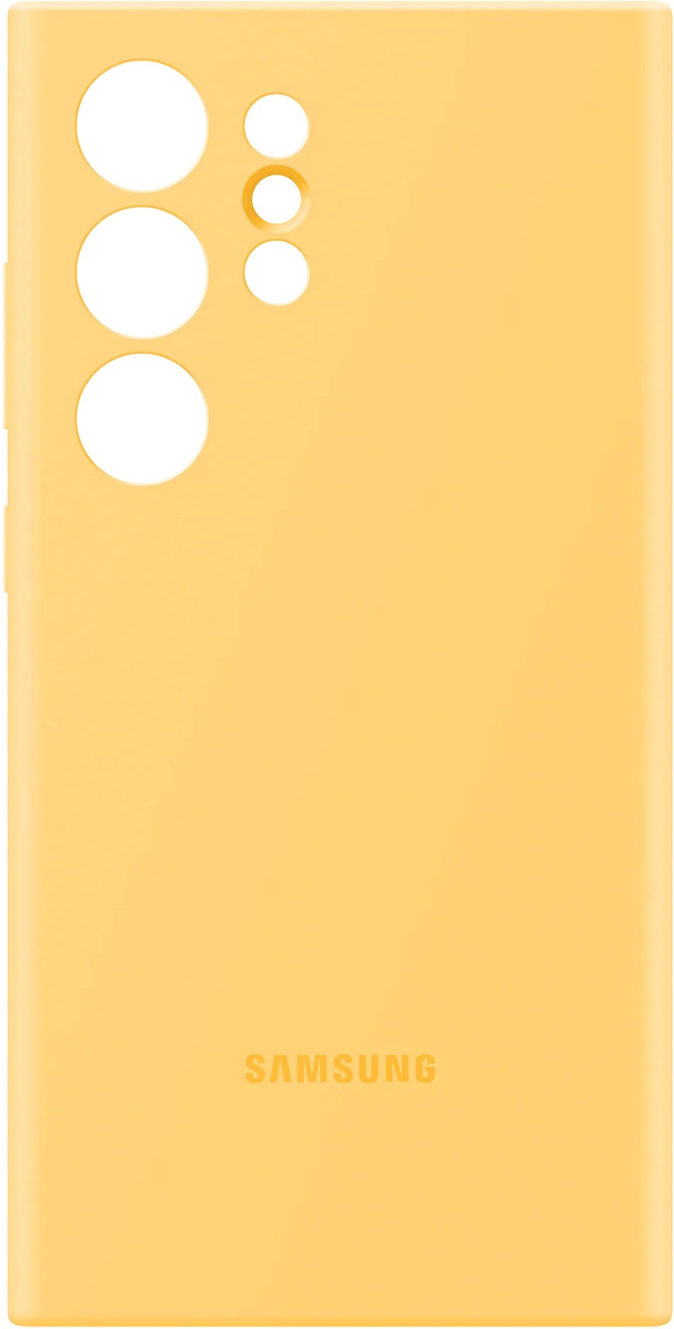 

Чехол Samsung Silicone Case для Galaxy S24 Ultra, желтый, Silicone Case