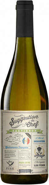

Вино Suggestion Du Chef Sauvignon Blanc белое, сухое, 750 мл