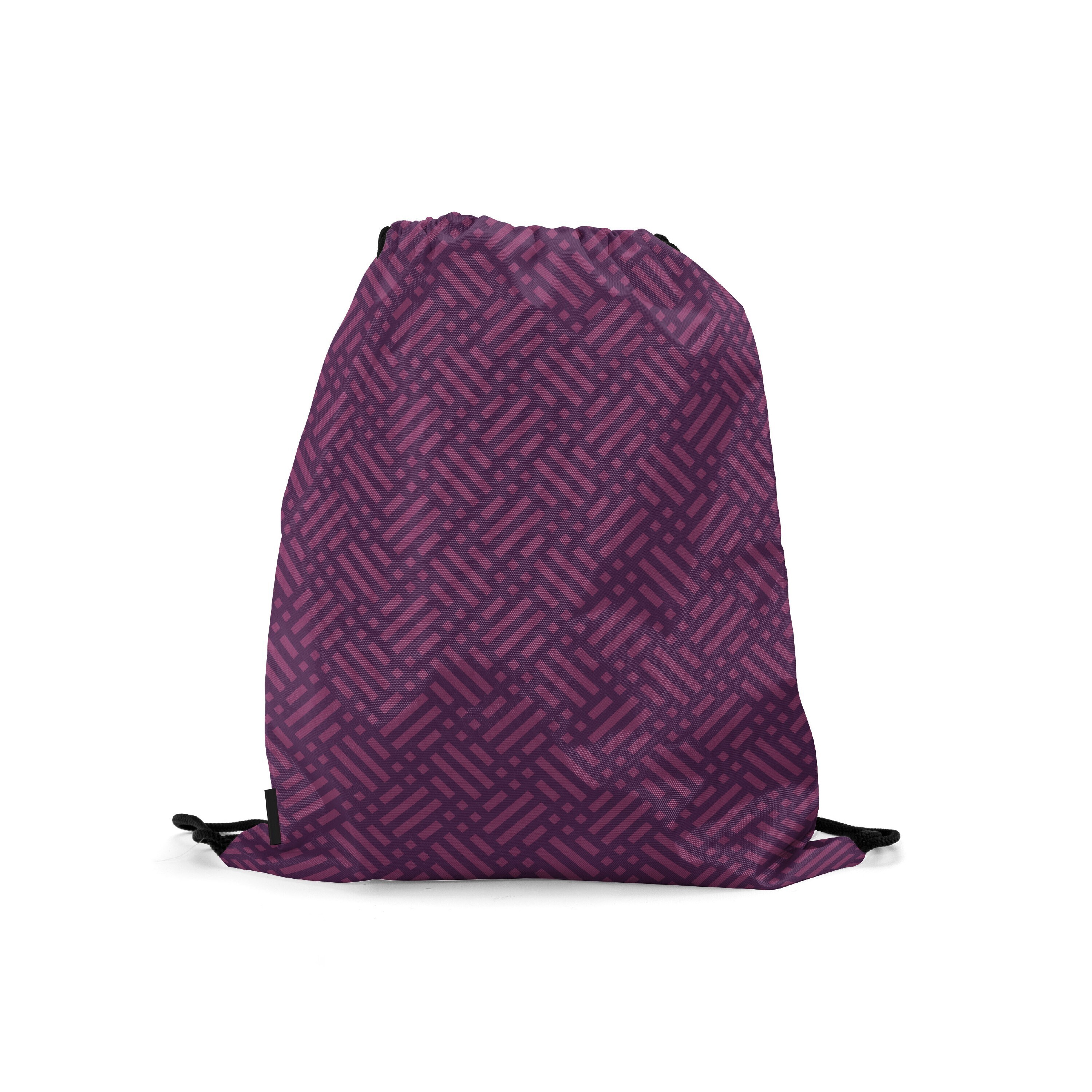 

Мешок-рюкзак для сменной обуви Burnettie HalloweenGeometricPattern08Big, Фиолетовый