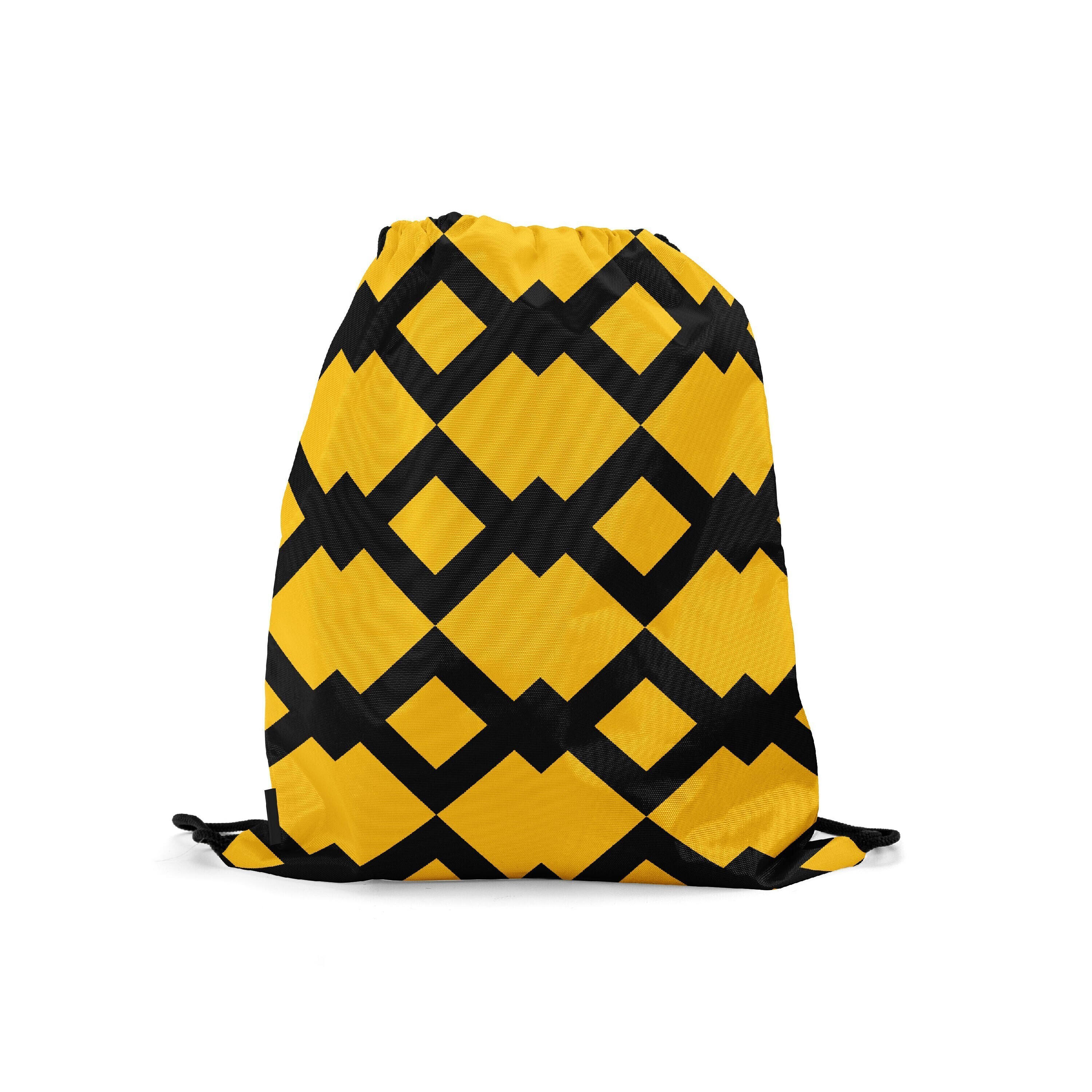 

Мешок-рюкзак для сменной обуви Burnettie HalloweenGeometricPattern11, Желтый