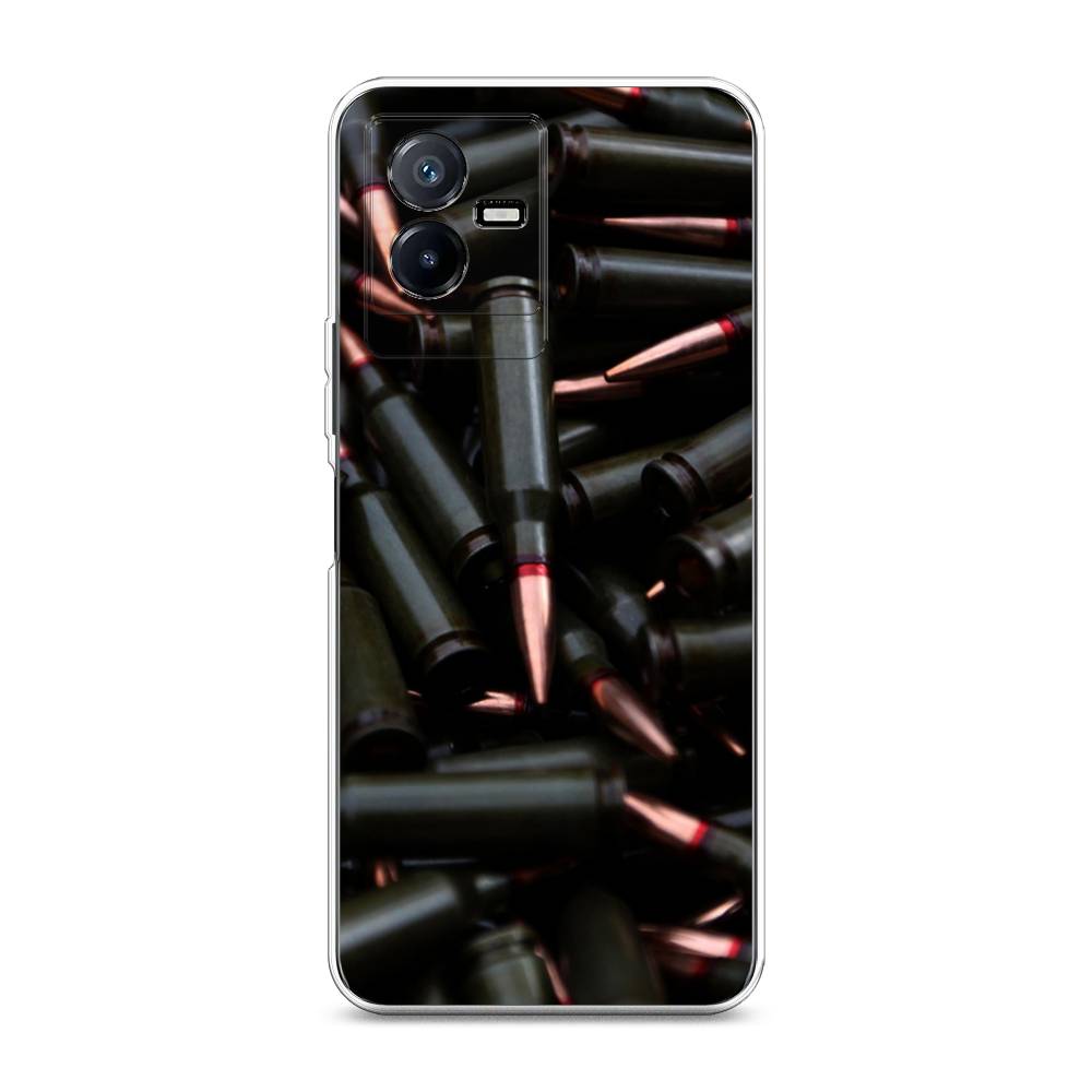 

Чехол Awog на Vivo Y73t "Пули черные", Черный, 268050-5