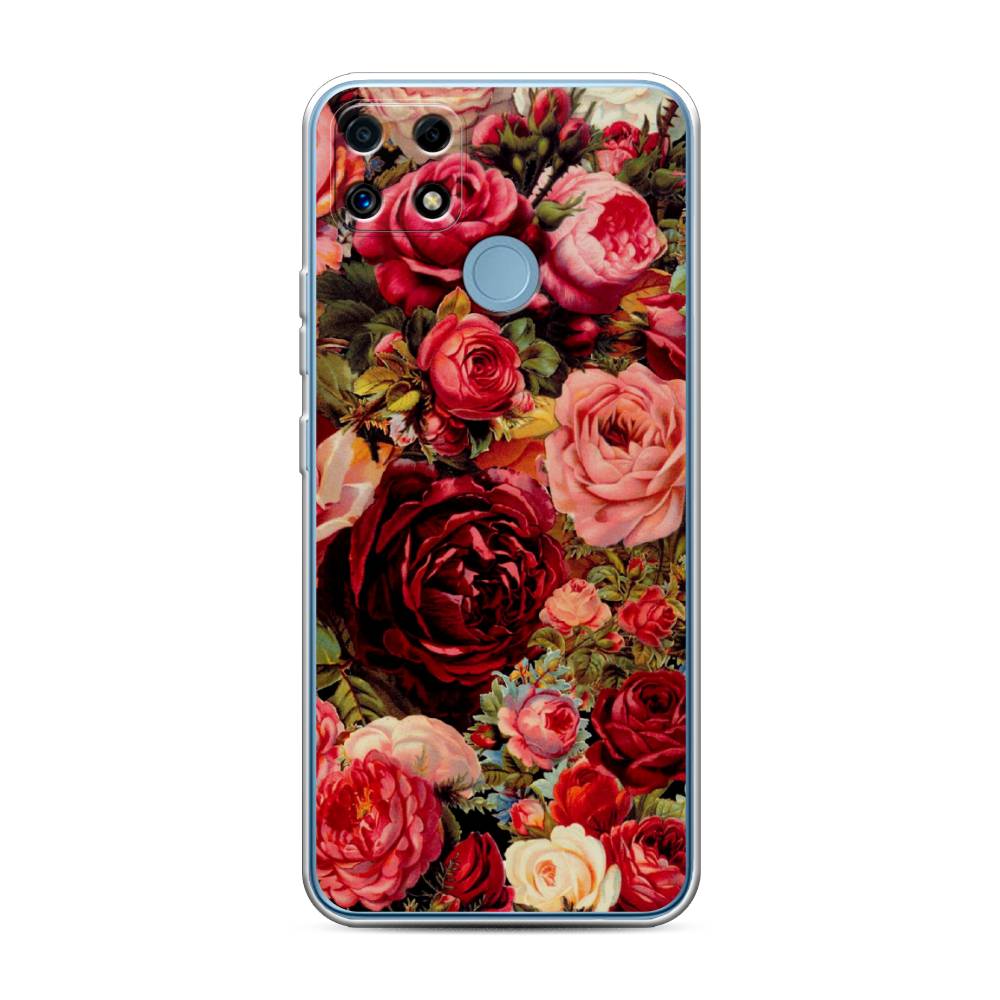 

Чехол Awog "Розы винтажные" для Realme C25, 256950-8