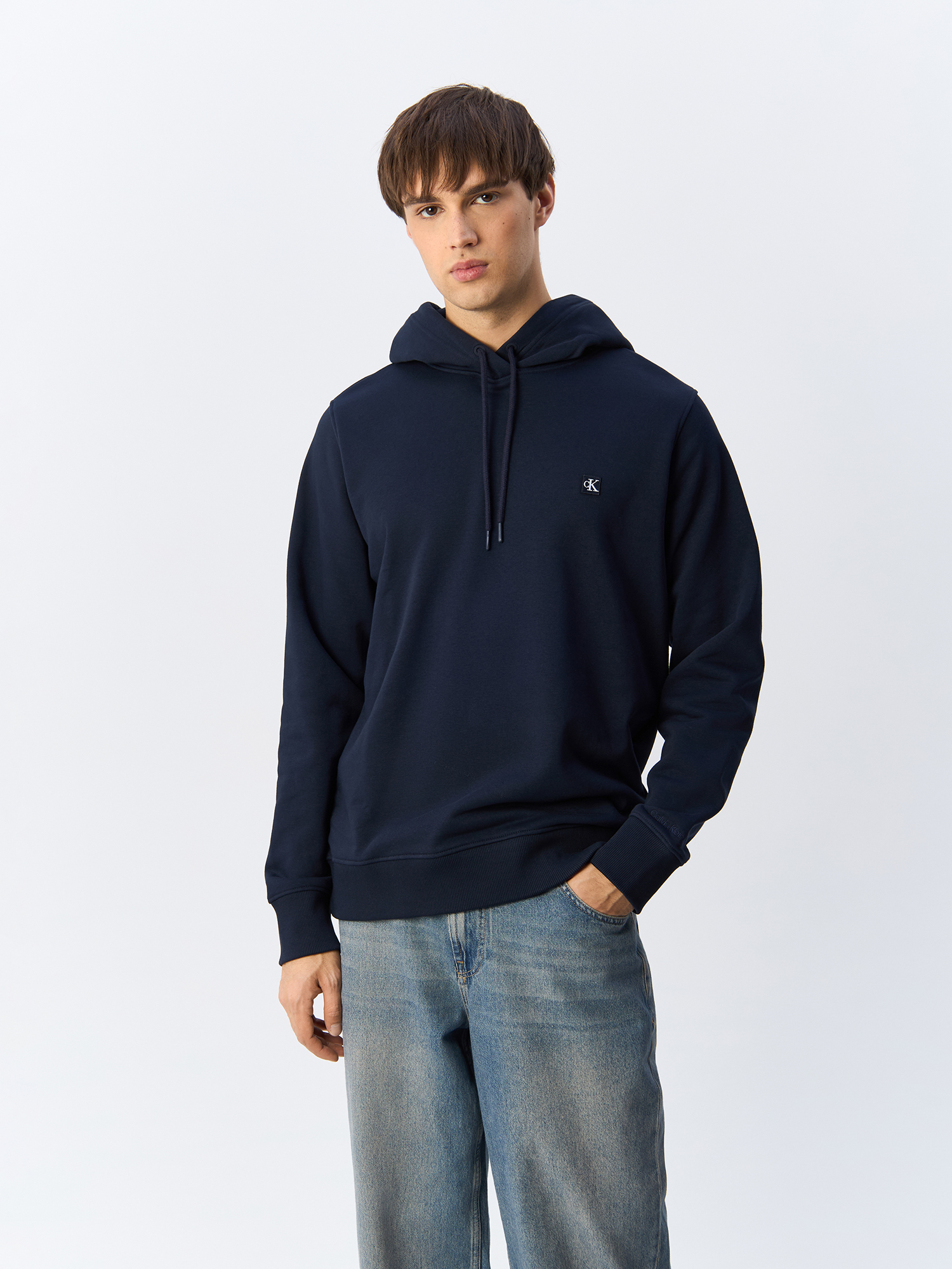 

Худи мужское Calvin Klein Jeans J30J325149 синее XL, Синий, J30J325149