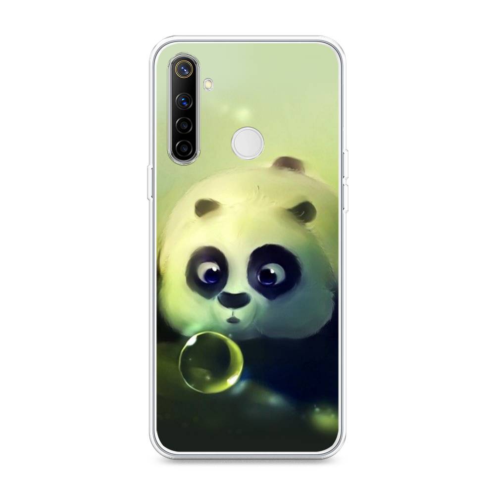 

Чехол на Realme 6i "Малыш панды", Зеленый;черный;серый, 252950-1
