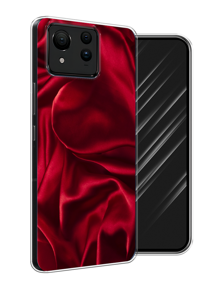 

Чехол Awog на Asus ZenFone 11 Ultra "Текстура красный шелк", 45250-1