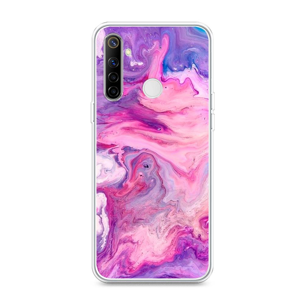 

Чехол на Realme 6i "Нежно-розовая абстракция", Розовый, 252950-3