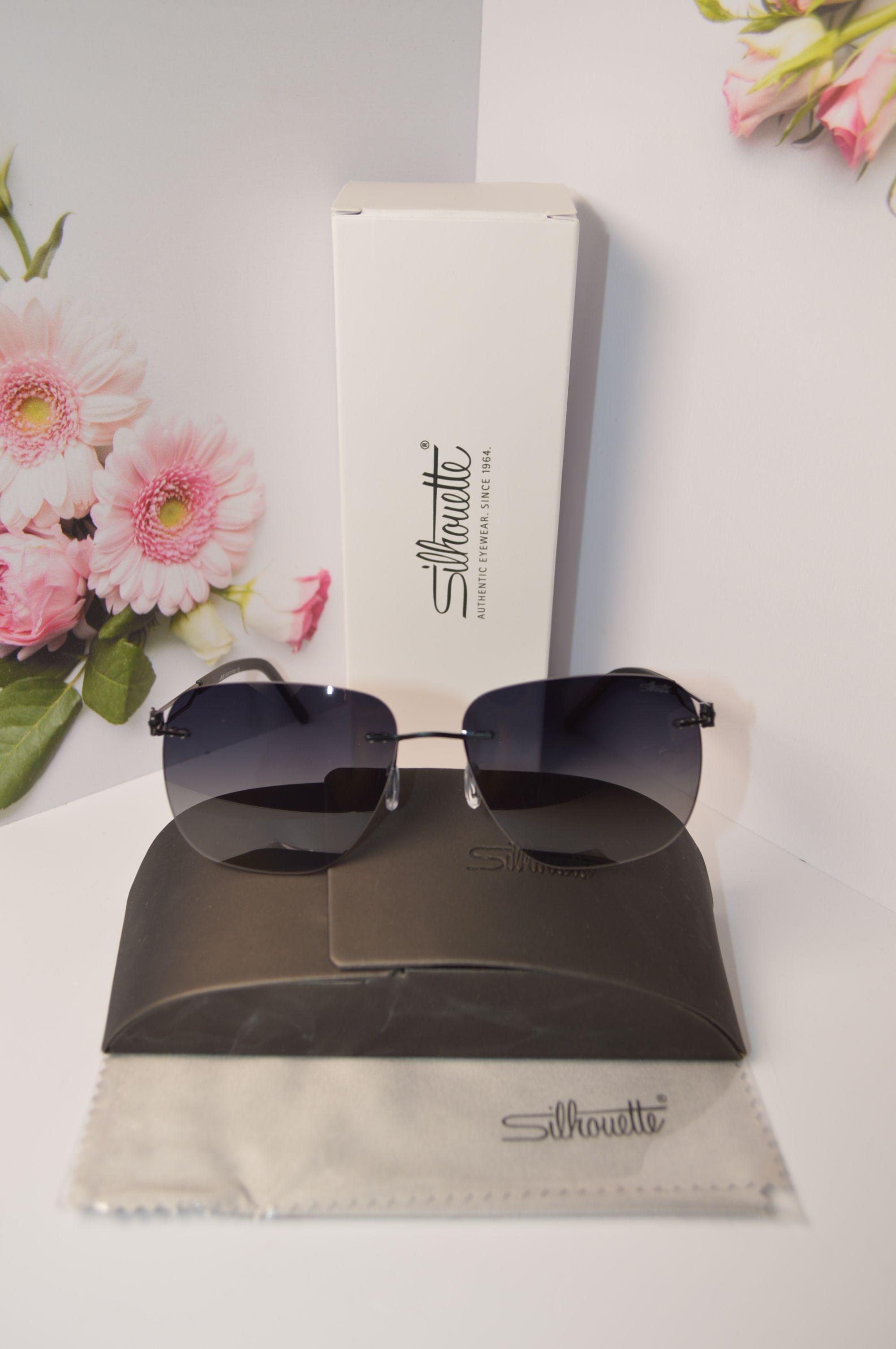 

Солнцезащитные очки унисекс Silhouette OL-OM-Silhouette-66008-C1 фиолетовые, OL-OM-Silhouette-66008-C1