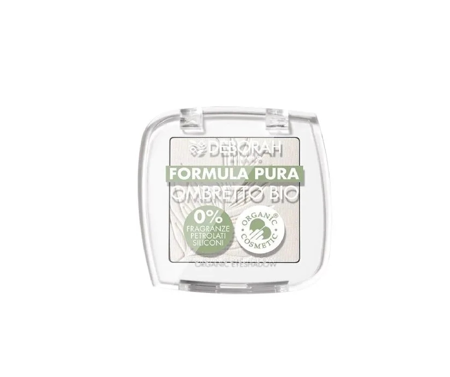 Тени для век Deborah Milano Formula Pura Ombretto Bio тон 01 Белый 2.5г