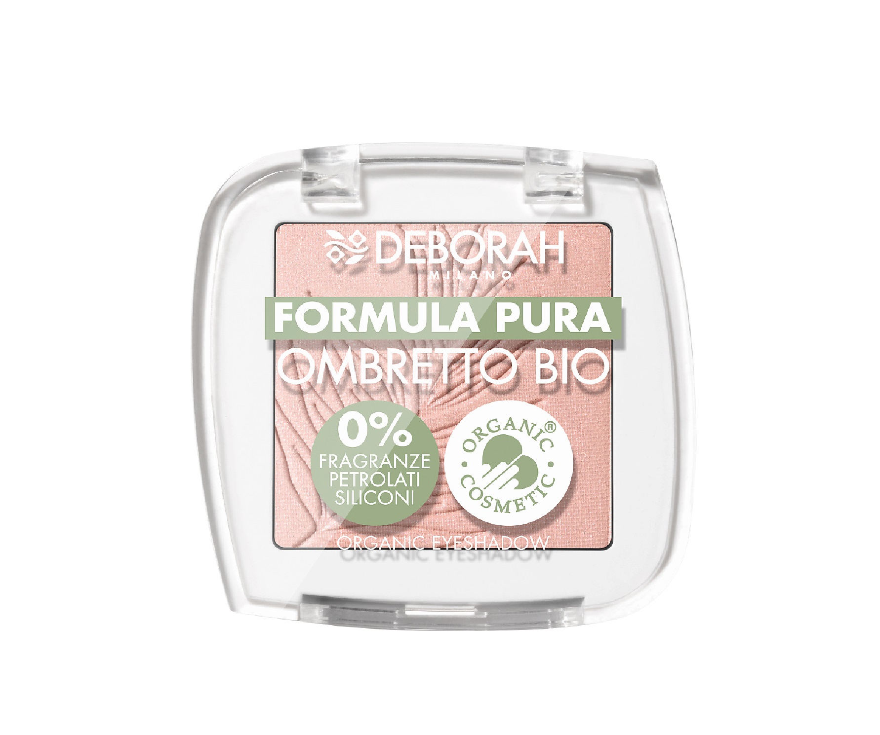 Тени для век Deborah Milano Formula Pura Ombretto Bio тон 03 Светло-розовый 2.5г