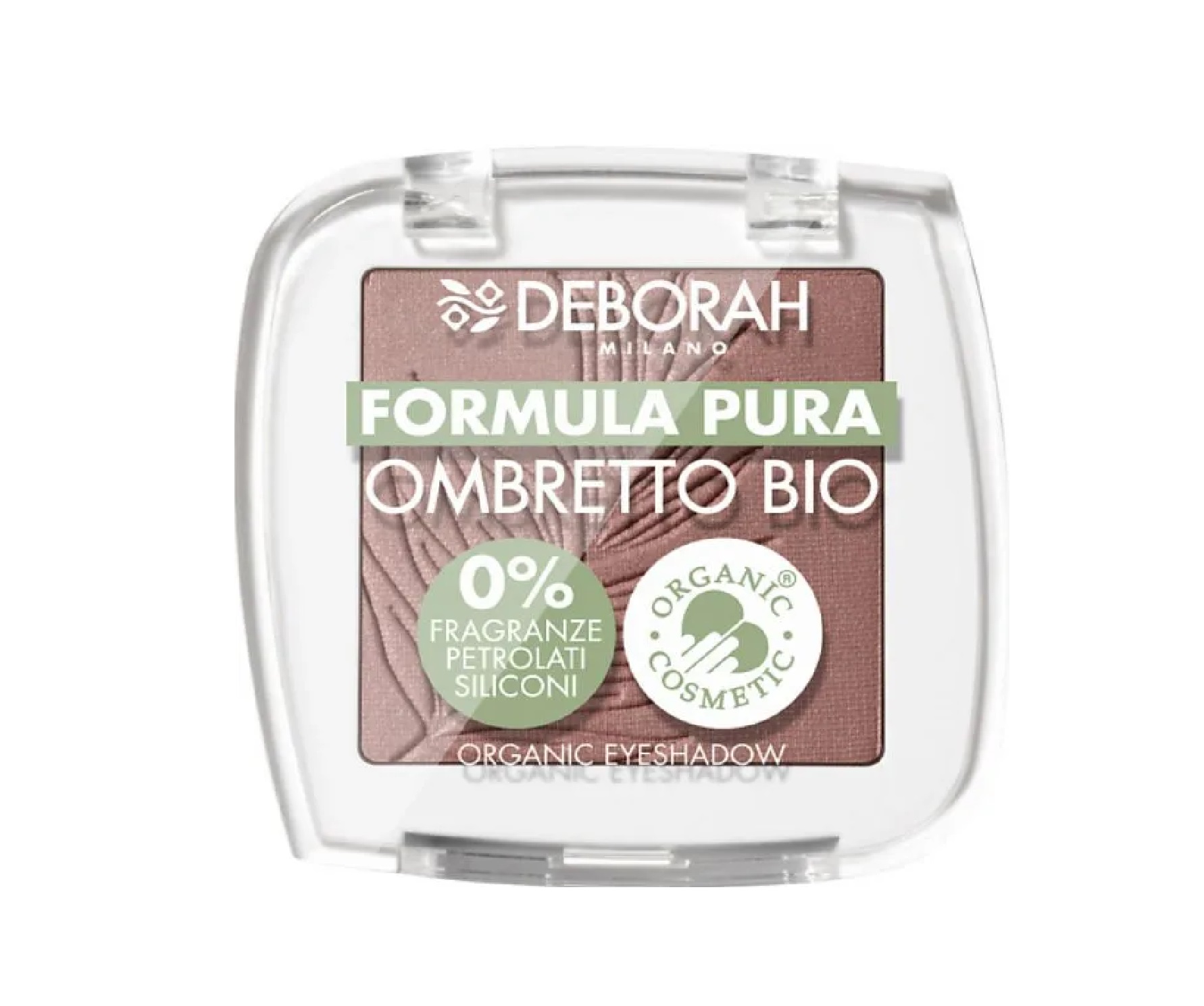 Тени для век Deborah Milano Formula Pura Ombretto Bio тон 04 Матовый розовый 2.5г