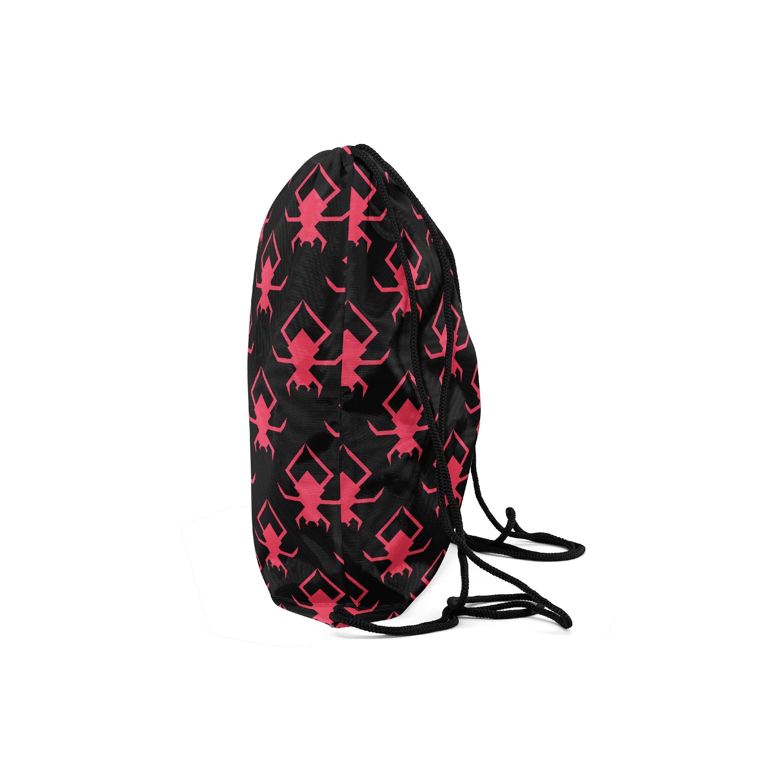 

Мешок-рюкзак для сменной обуви Burnettie HalloweenGeometricPattern17, Розовый