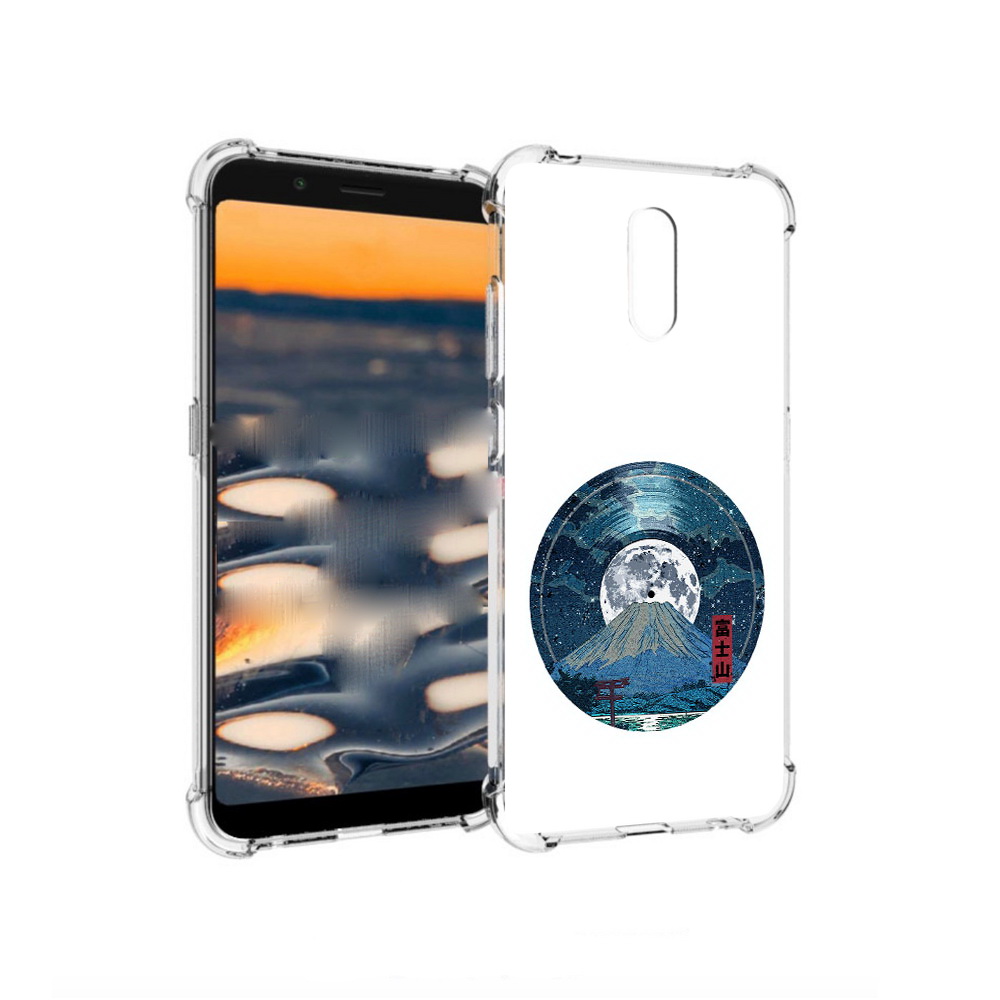 

Чехол MyPads Tocco для Nokia C2 нарисованная виниловая гора с луной (PT227055.113.497), Прозрачный, Tocco