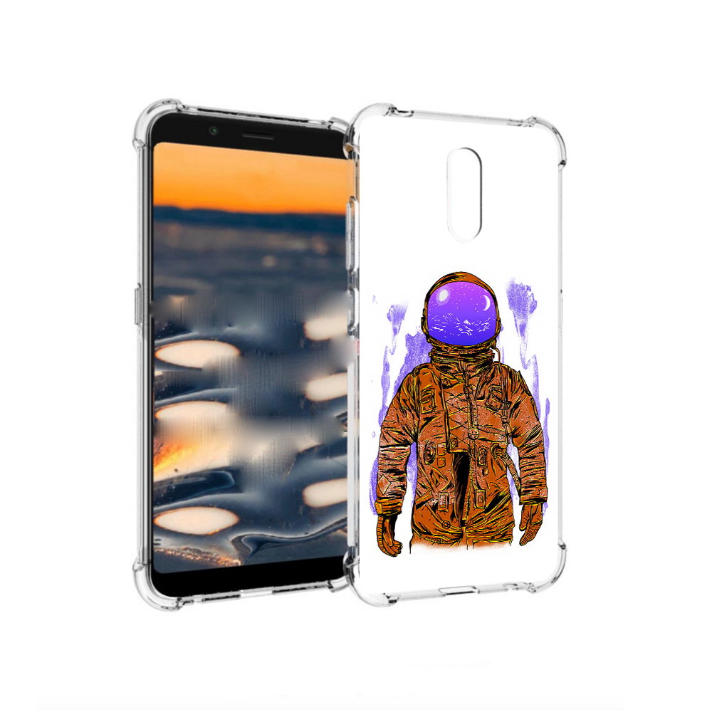 

Чехол MyPads Tocco для Nokia C2 нарисованный мужчина в скафандре (PT227055.113.510), Прозрачный, Tocco