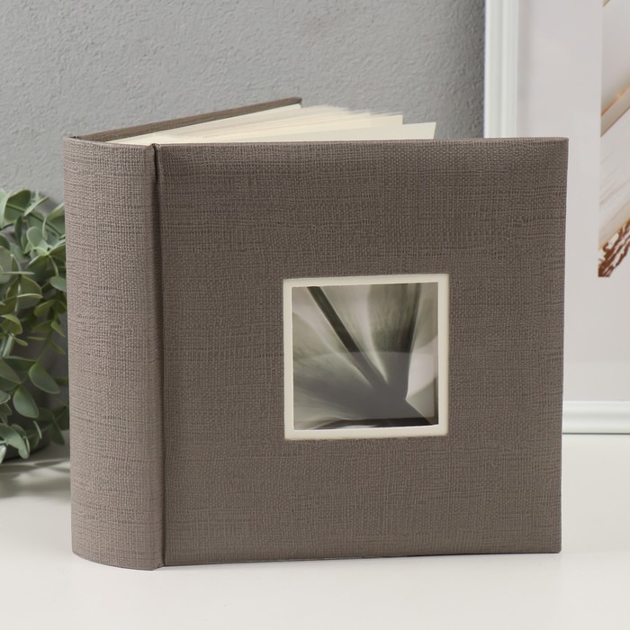 

Фотоальбом Делюкс на 200 фото Grey canvas, 10х15 см, Серый, Делюкс