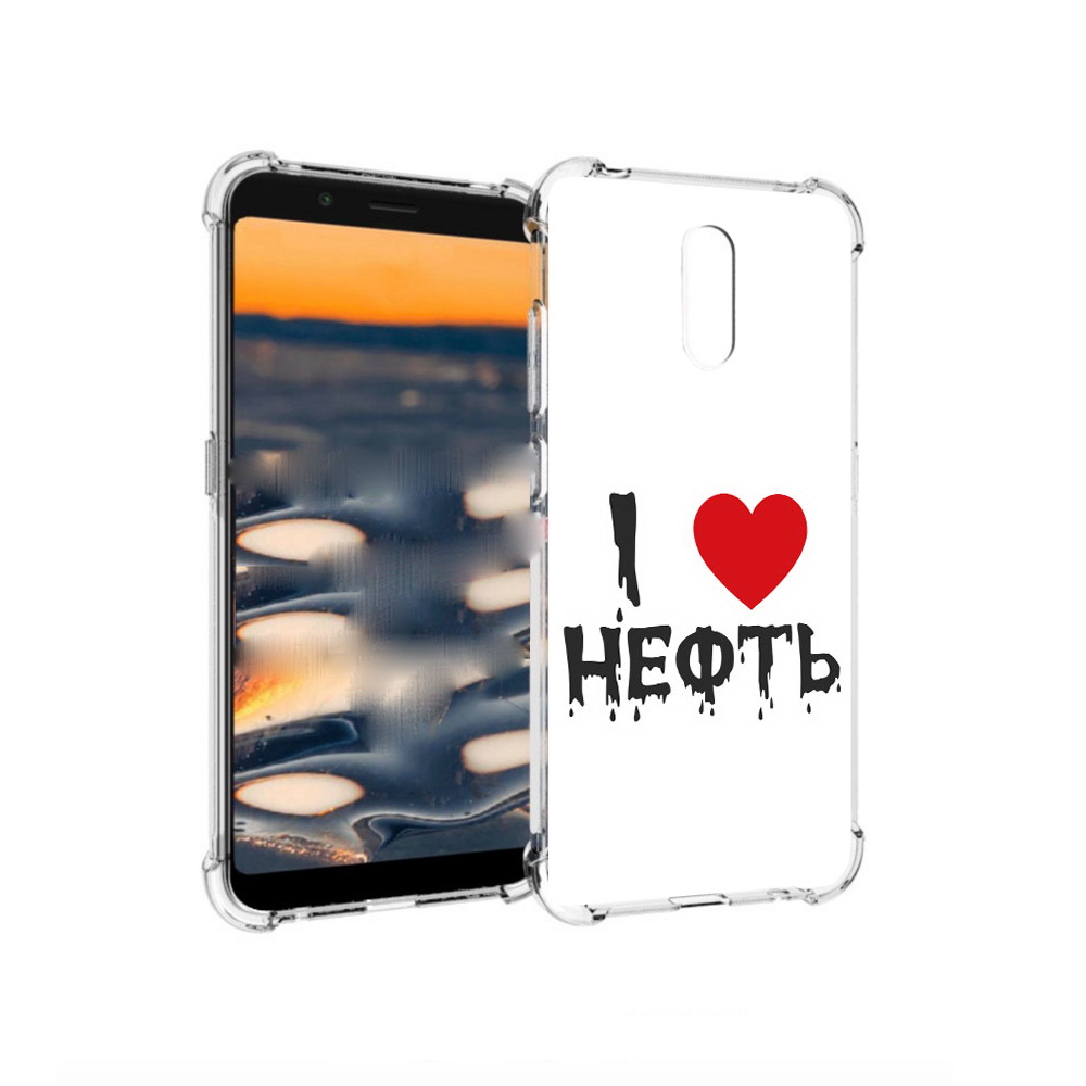

Чехол MyPads Tocco для Nokia C2 нефть (PT227055.113.522), Прозрачный, Tocco