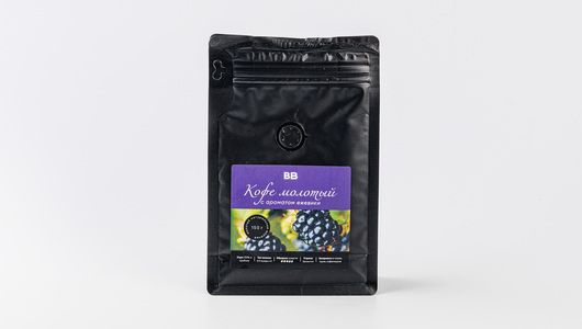 

Кофе ВкусВилл с ароматом ежевики 150 г