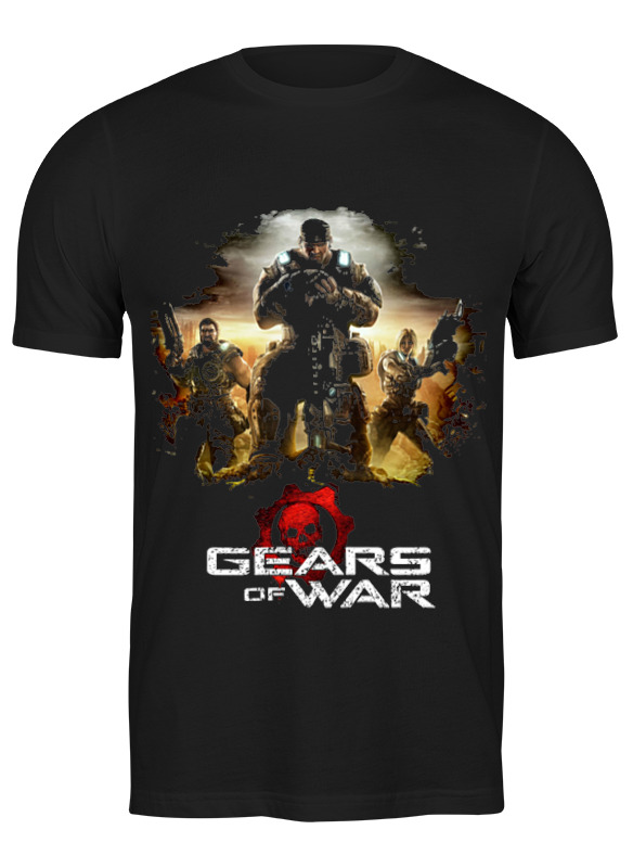 

Футболка мужская Printio Gears of war 2 черная 3XL, Черный, Gears of war 2