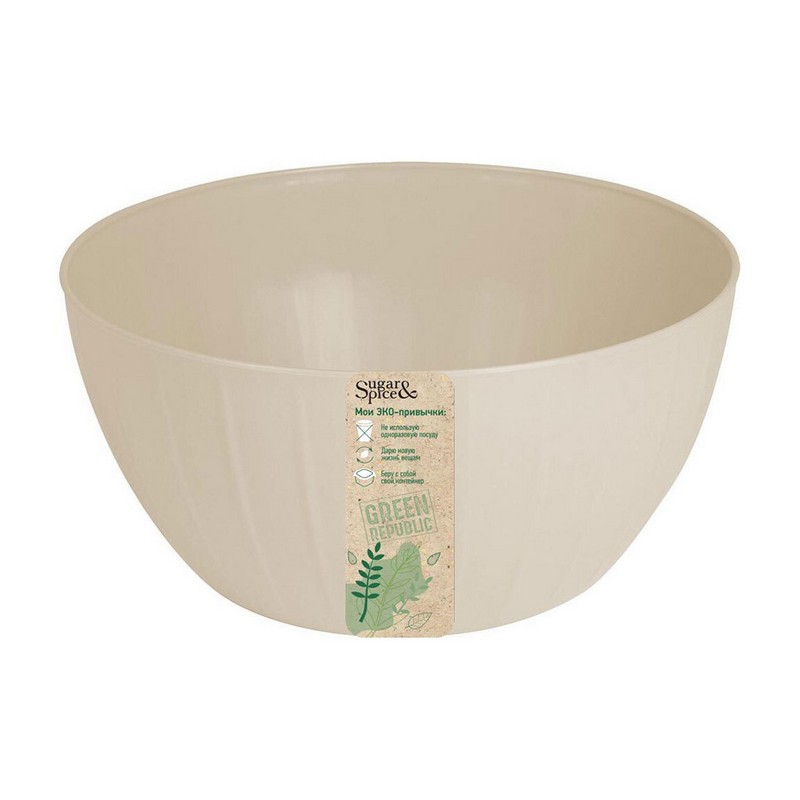 

Салатник Home Collection Green Republic 5л Лён 1 шт