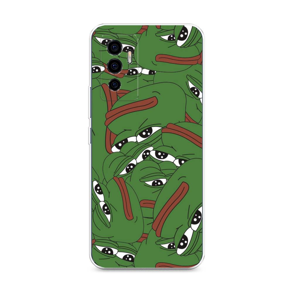 

Чехол Awog на Vivo V23e/Y75 4G "Печальный frog", Разноцветный, 265950-9