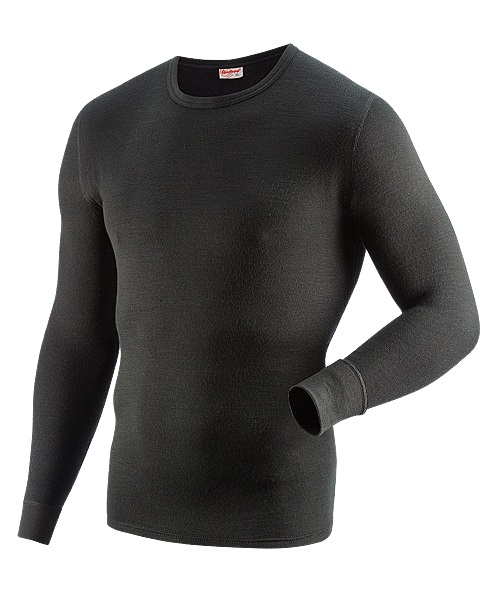 

Термолонгслив Guahoo Health Warm 650, black, S, Health Warm 650
