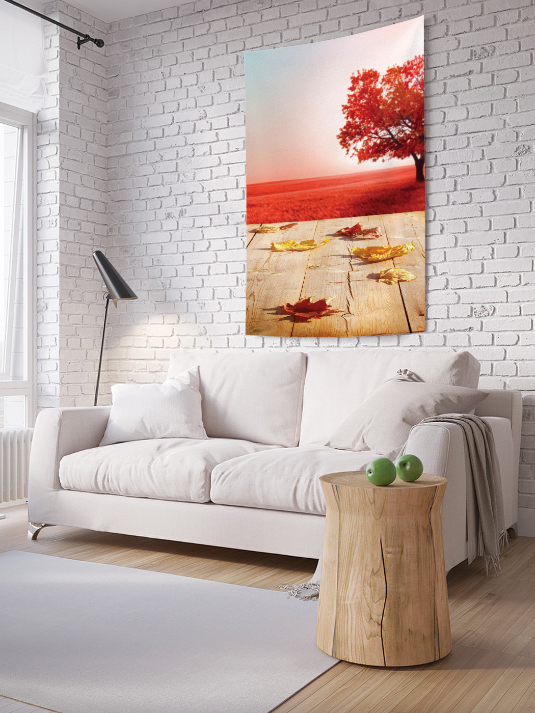 

Вертикальное фотопанно на стену JoyArty Красная долина 100x150 см, Красная долина