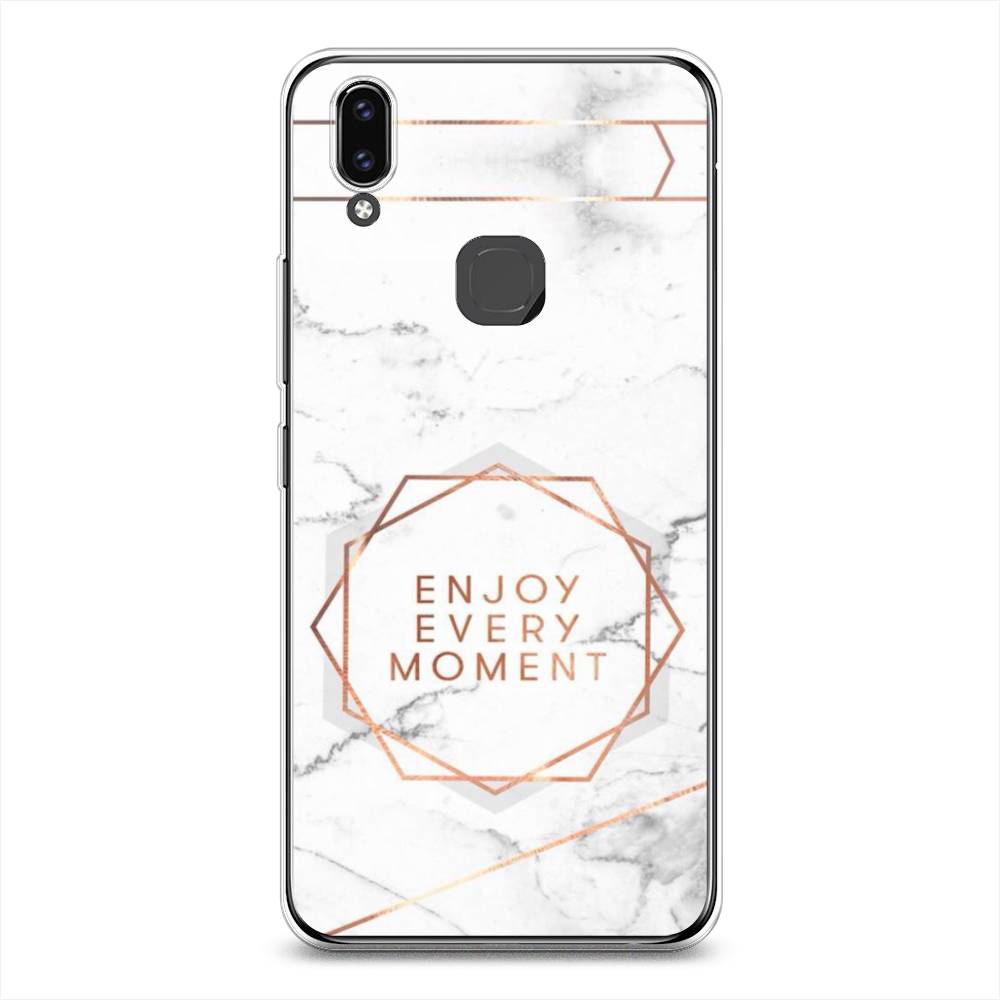 

Чехол Awog на Vivo V9/Y85 "Enjoy every moment мрамор", Разноцветный, 260150-7