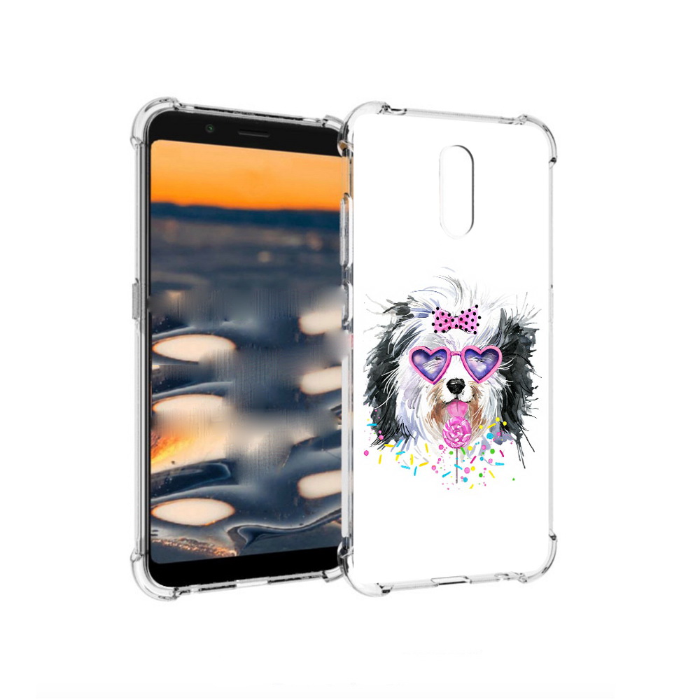 

Чехол MyPads Tocco для Nokia C2 пушистик (PT227055.113.559), Прозрачный, Tocco