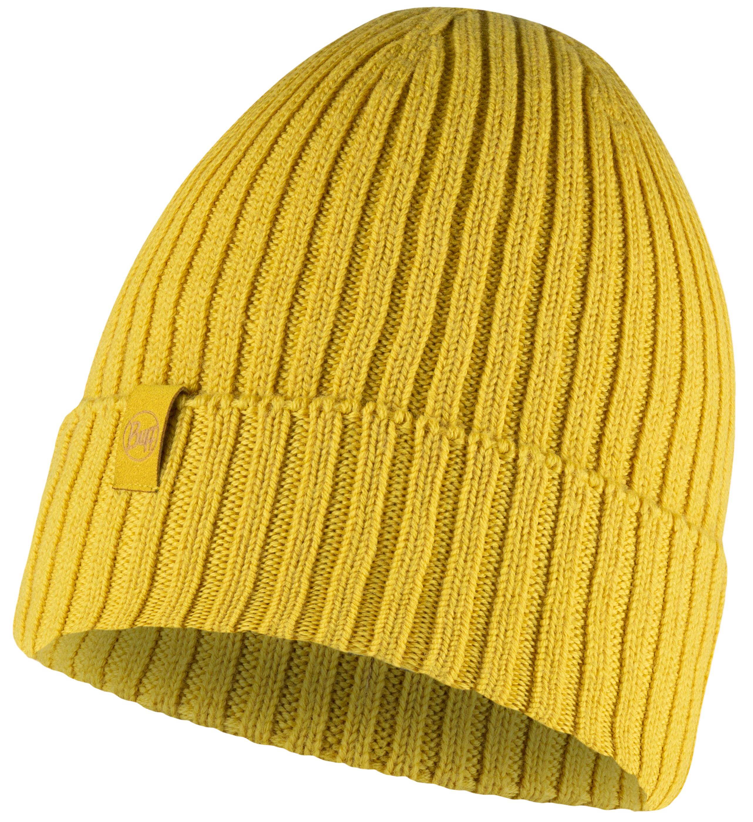 Шапка бини унисекс Buff Knitted Hat Norval желтый , One Size