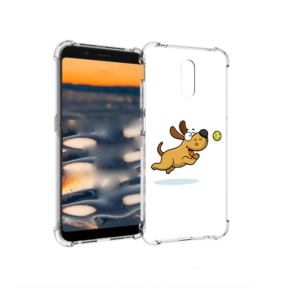 

Чехол MyPads Tocco для Nokia C2 пёсик (PT227055.113.563), Прозрачный, Tocco