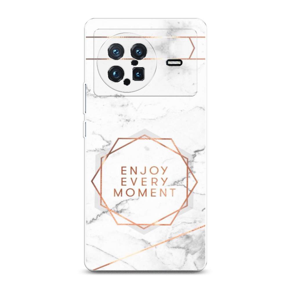 

Чехол Awog на Vivo X Note "Enjoy every moment мрамор", Разноцветный, 266950-7