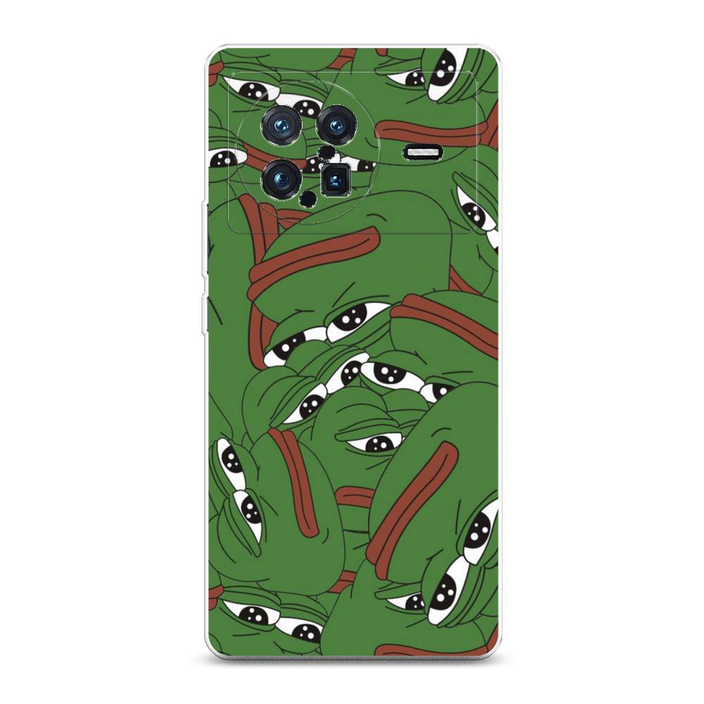 

Чехол Awog на Vivo X Note "Печальный frog", Разноцветный, 266950-9