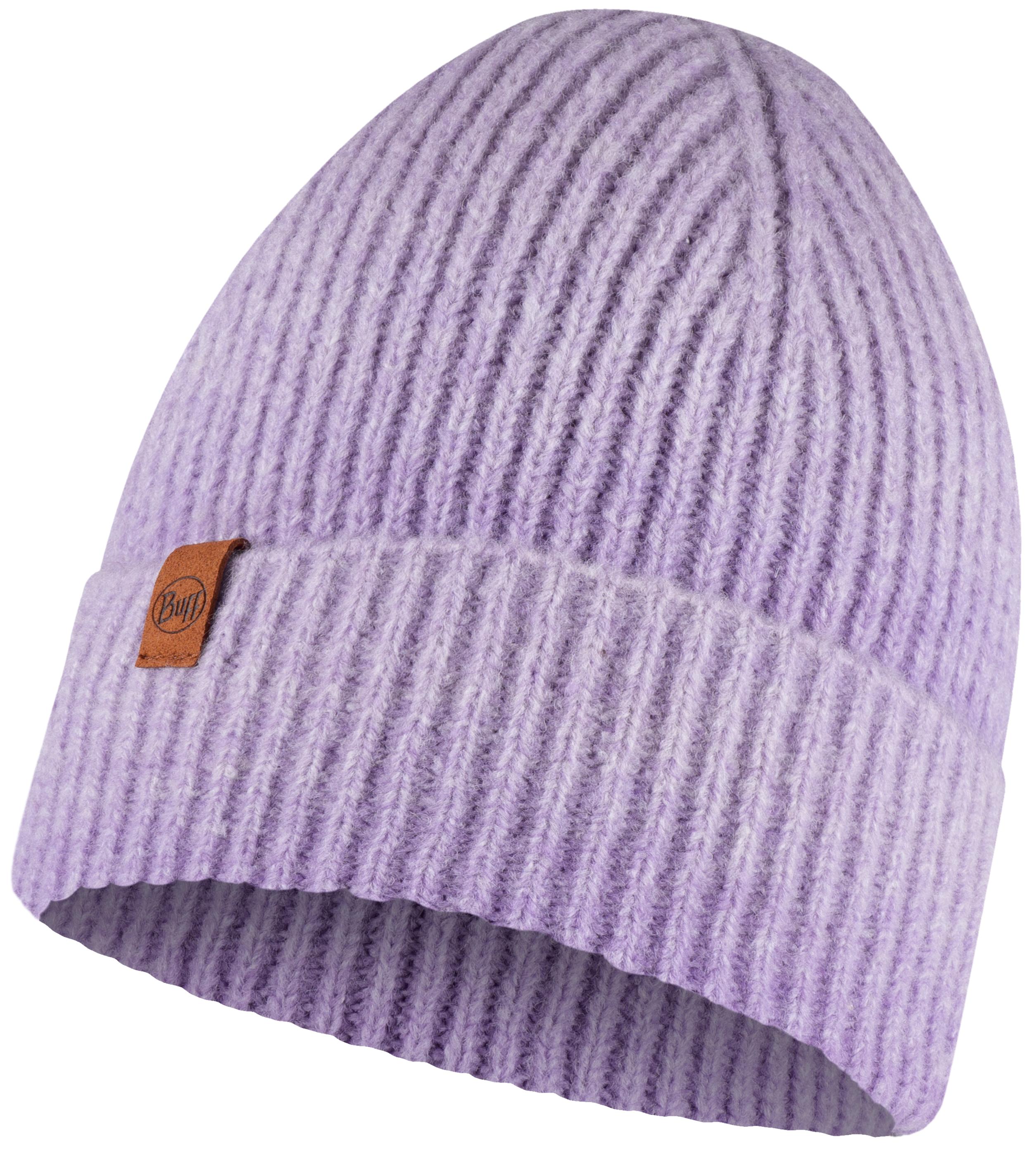 Шапка бини унисекс Buff Knitted Hat Marin фиолетовая, one size