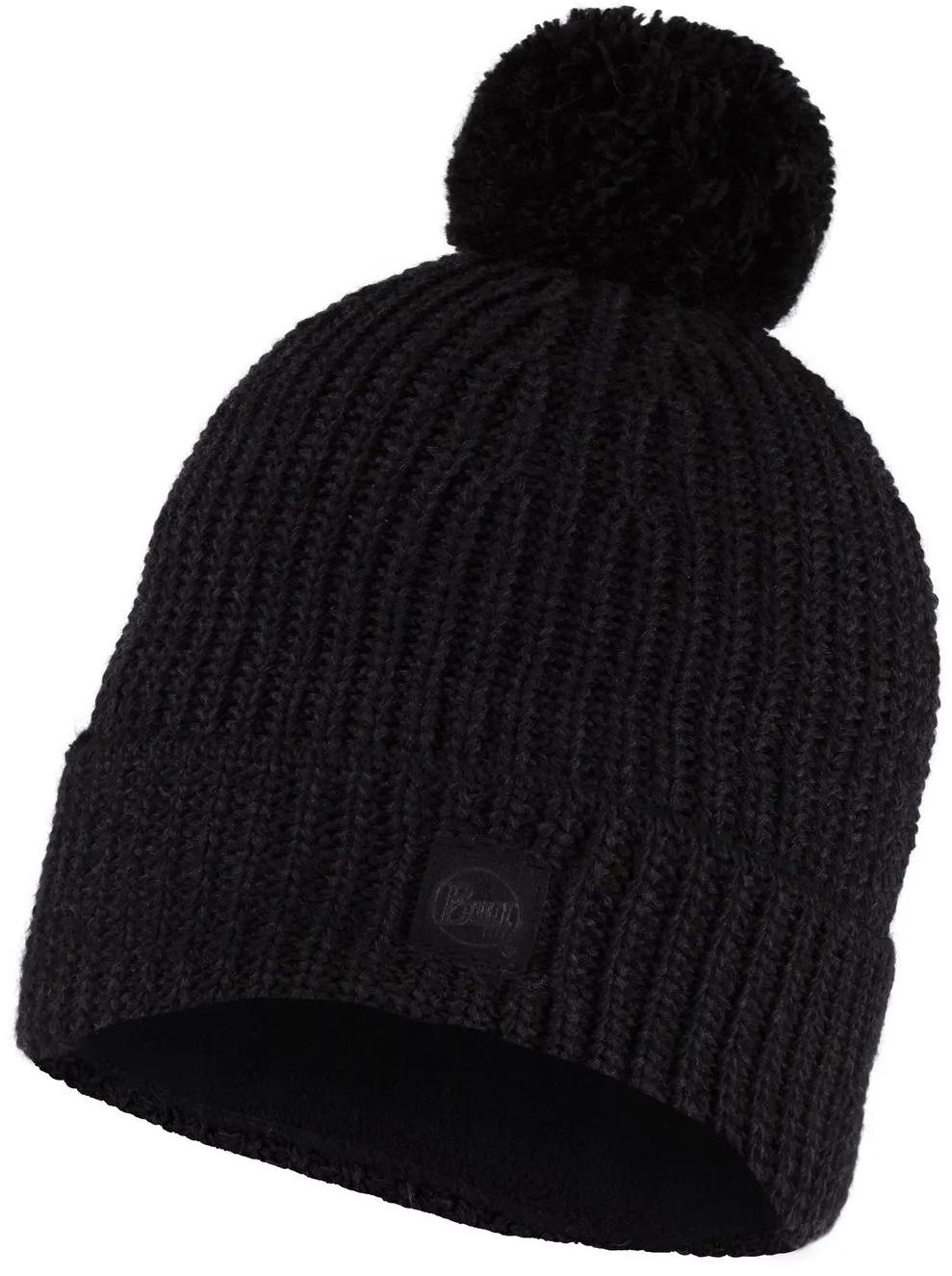 

Шапка бини унисекс Buff Knitted & Fleece Band Hat Vaed черный, Knitted & Fleece Band Hat Vaed