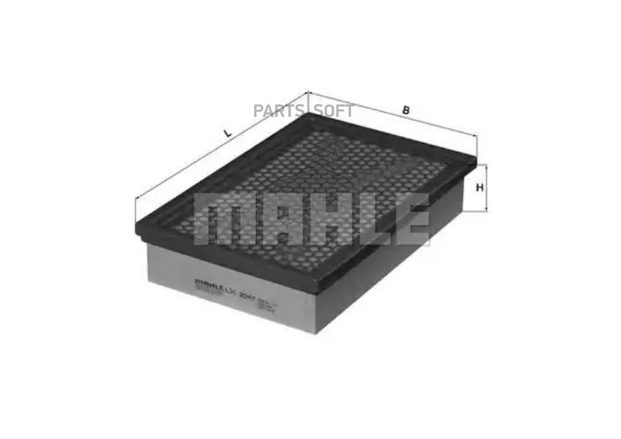 

Воздушный фильтр Mahle/Knecht LX2047