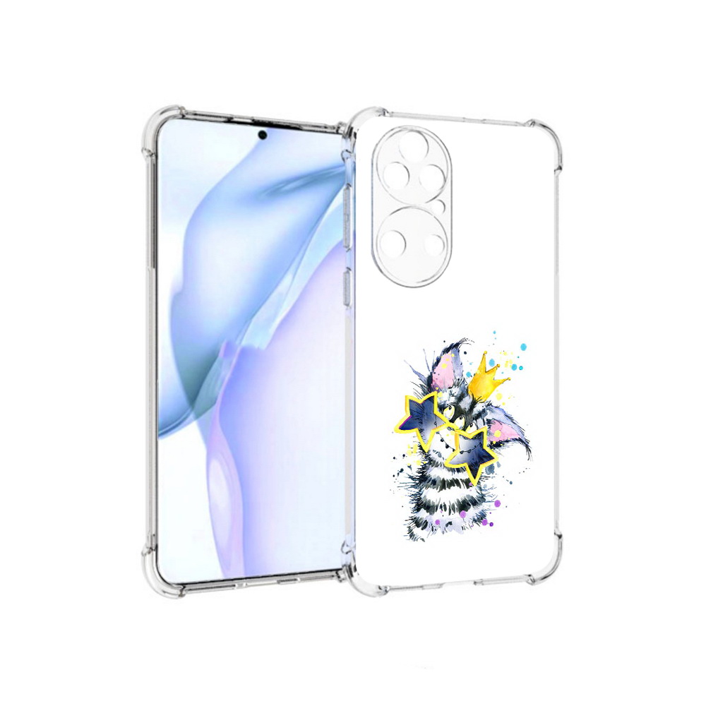 

Чехол MyPads Tocco для Huawei P50 Мартовский Нуся, Прозрачный, Tocco