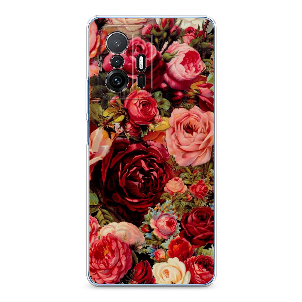 

Чехол Awog "Розы винтажные" для Xiaomi Mi 11T, 311250-8