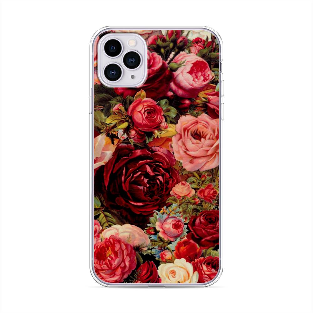 

Чехол Awog на Apple iPhone 11 Pro Max / Айфон 11 Pro Max "Розы винтажные", 12250-8
