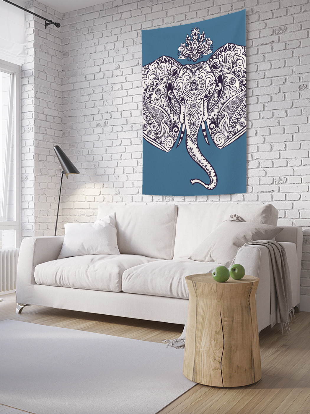 

Вертикальное фотопанно на стену JoyArty Корона ганеши 150x200 см, Корона ганеши