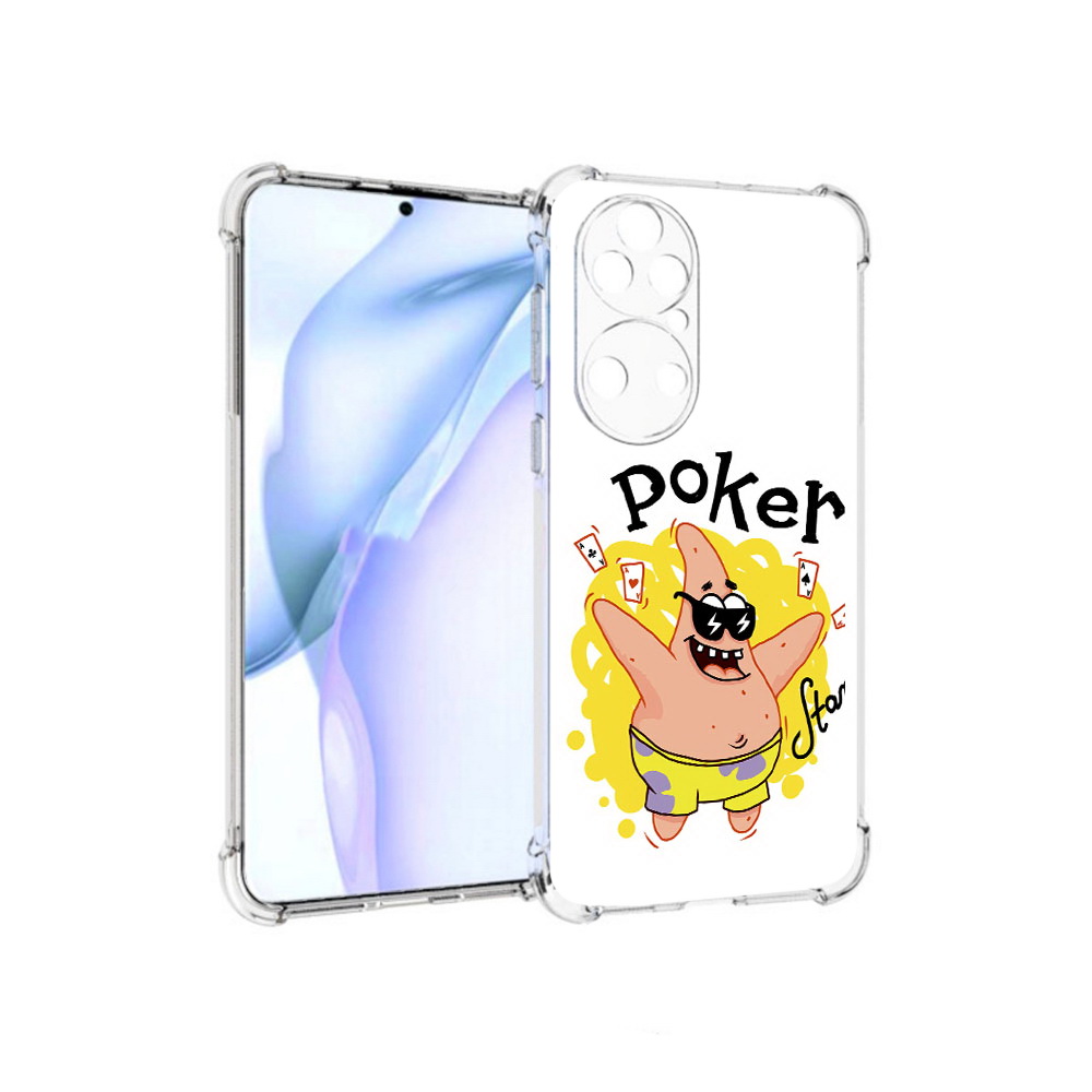 

Чехол MyPads Tocco для Huawei P50 Патрик, Прозрачный, Tocco